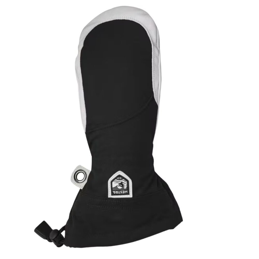 BRAND NEW - Black & white Hestra Heli Mitten - Women's (size 8)